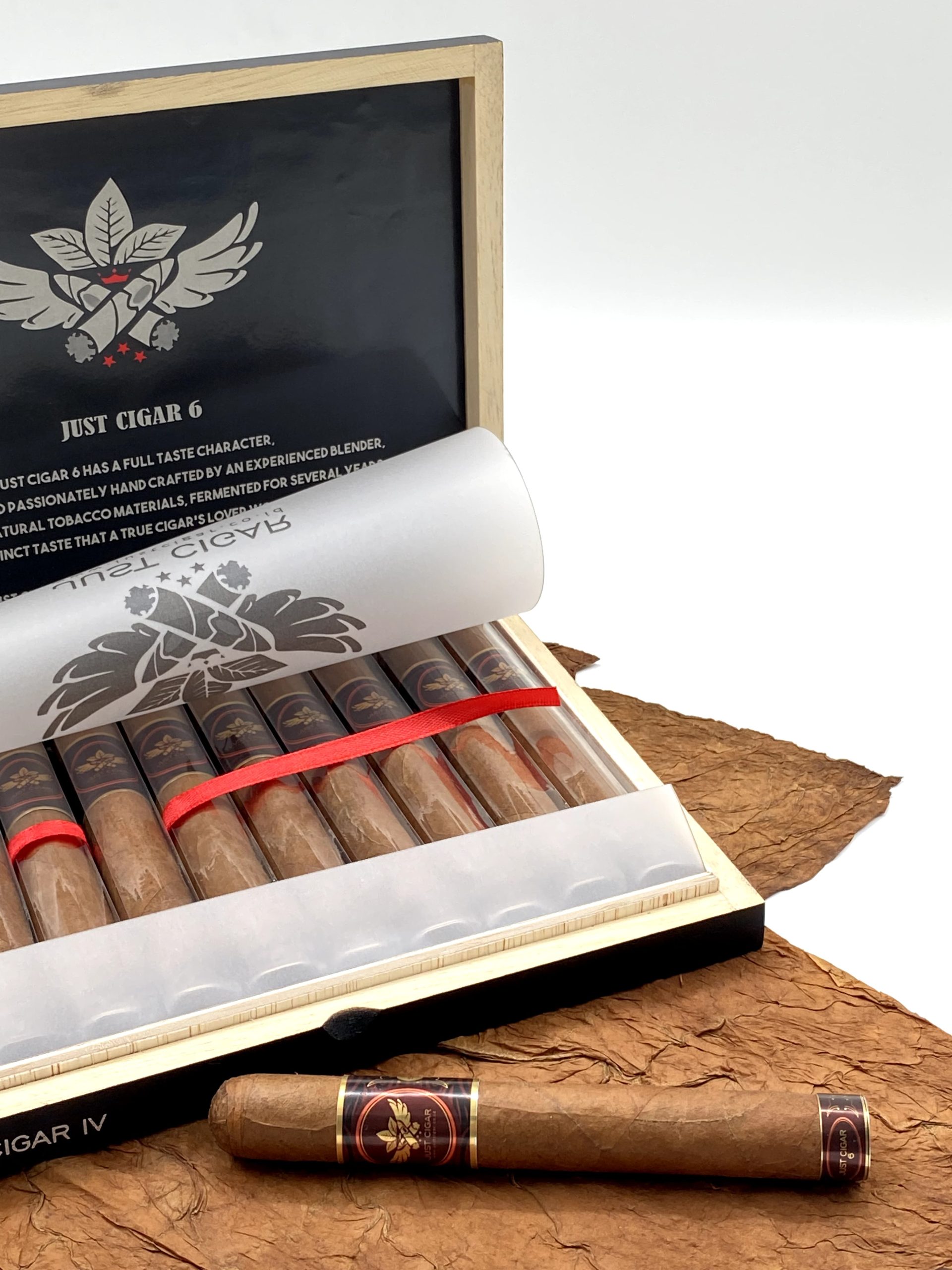 Just Cigar 6 Wooden Box - Isi (10Batang) - Image 2