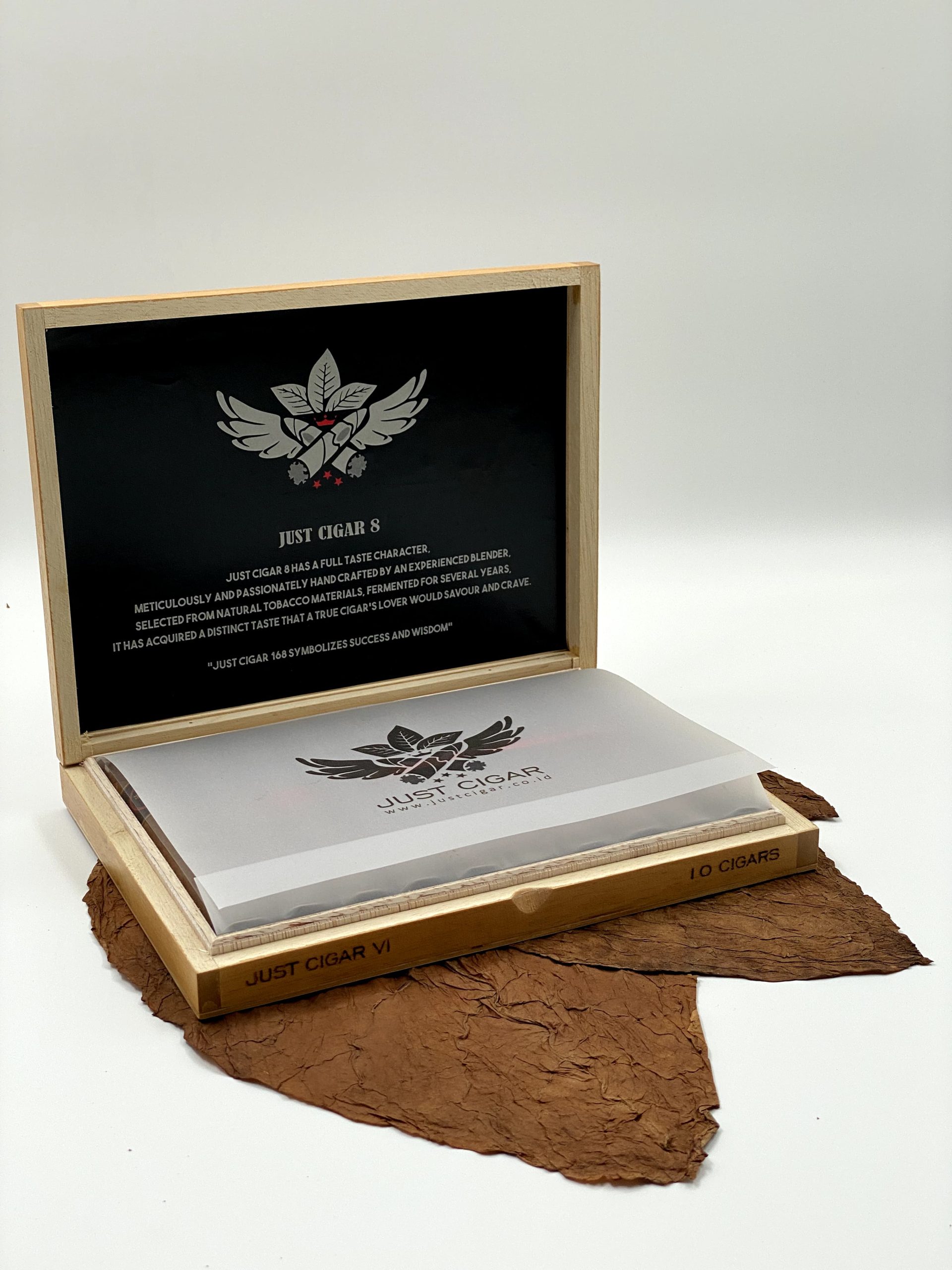 Just Cigar 8 Wooden Box - Isi (10Batang) - Image 8